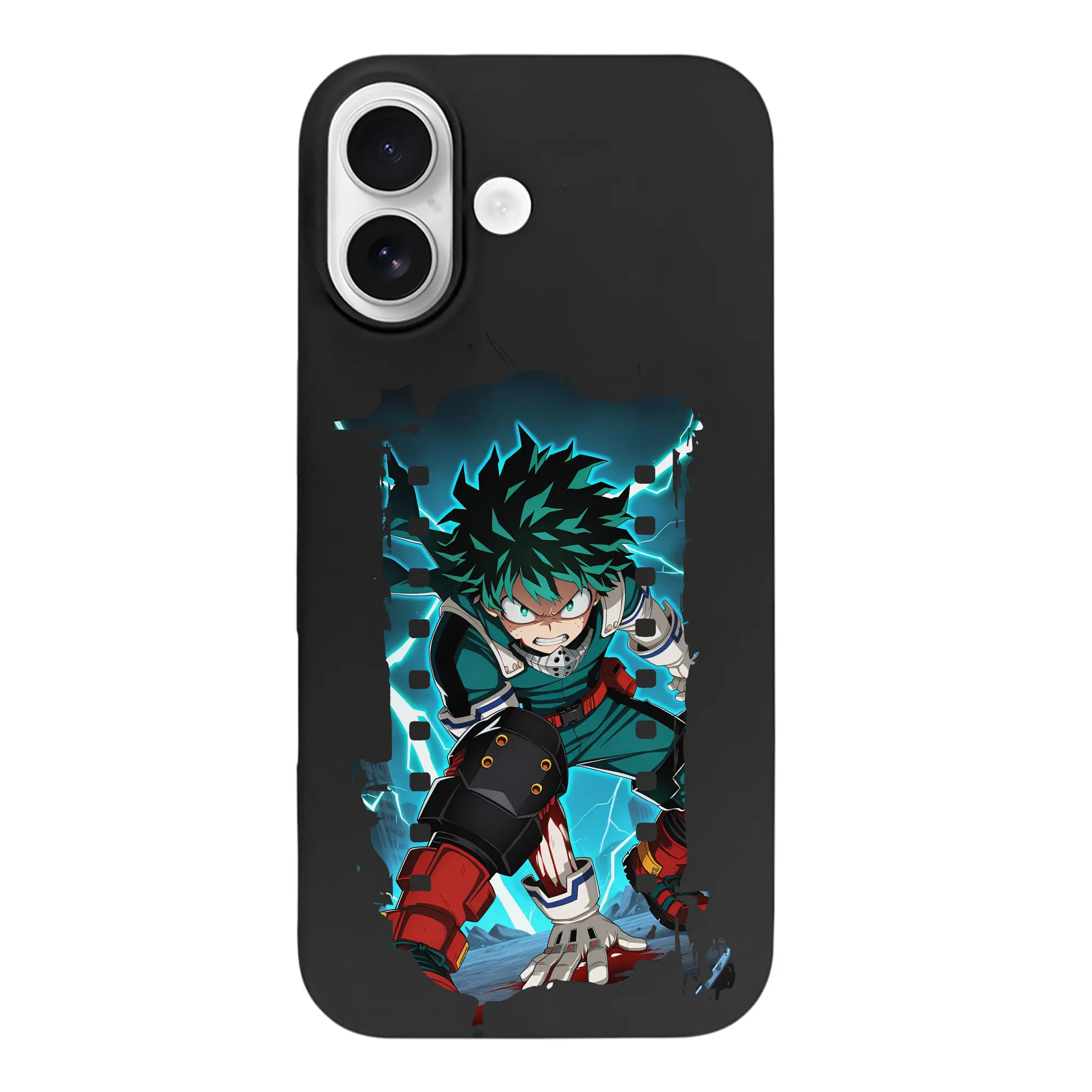 僕のヒーローアカデミア グッズ,緑谷出久 - iPhone 17 シリーズ シリコンケース 薄型 耐衝撃 指紋防止 ソフトタッチカバー 精密フィット 傷防止 保護ケース iPhone 17/17 Air/17 Pro/17 Pro Max 対応